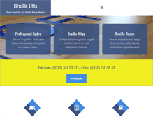 Tablet Screenshot of brailleofis.com